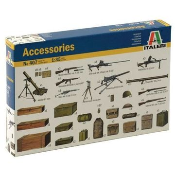 Italeri: Katonai kiegészítő szett, 1:35 (0407s)