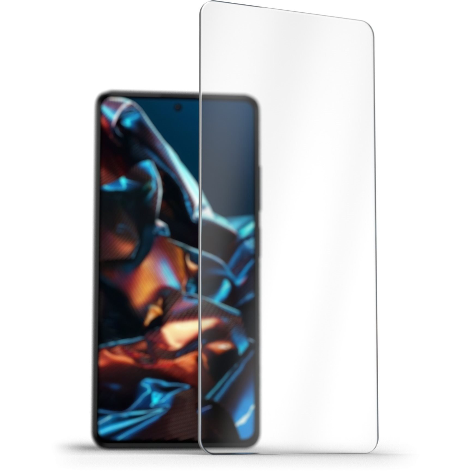 AlzaGuard Case Friendly Glass Protector Xiaomi Redmi Note 12 Pro / 12 Pro+ 2.5D üvegfólia (AGD-TGF0170)