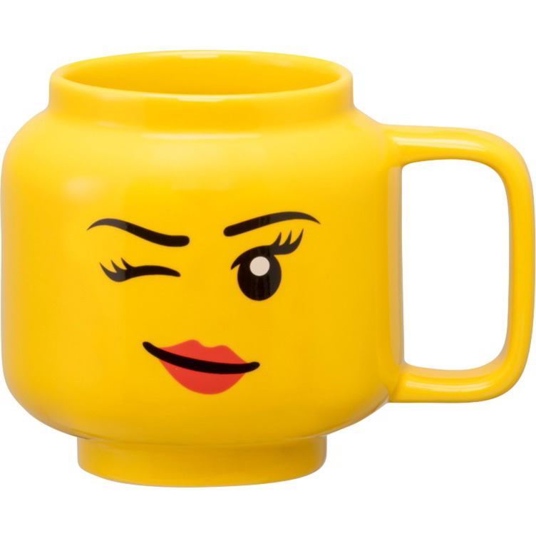 LEGO Copenhagen Winking Girl 255ml Bögre - Sárga (40460803)