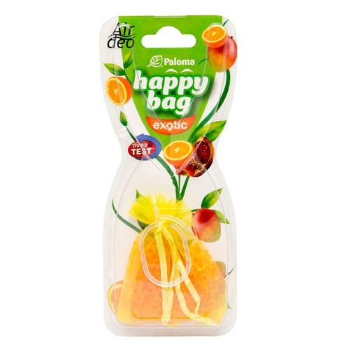 Paloma autóillatosító Happy Bag Exotic 15g (30N005563EX)