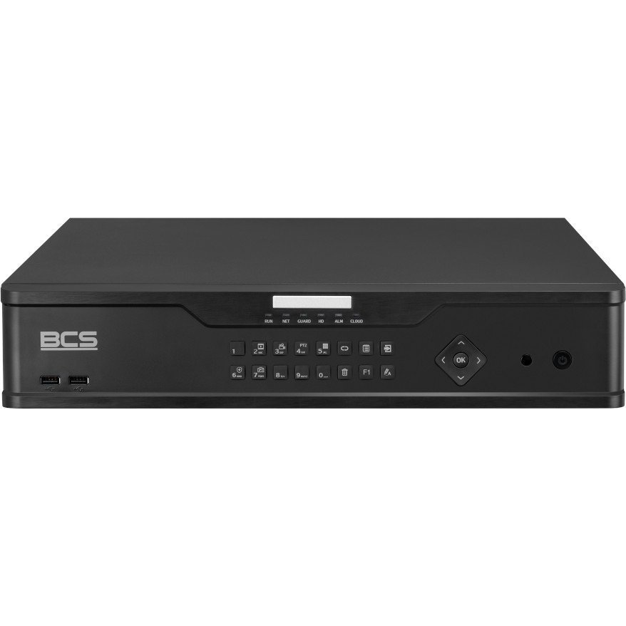 BCS BCS-P-NVR3208R-A-4K-III 32-csatornás IP rögzítő RAID támogatással és 8 merevlemezzel (BCS-P-NVR3204R-A-4K-III)