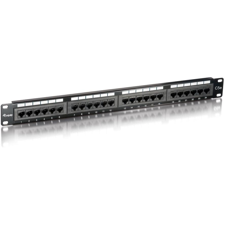 Equip Patchpanel 24x RJ45 Cat5e 19