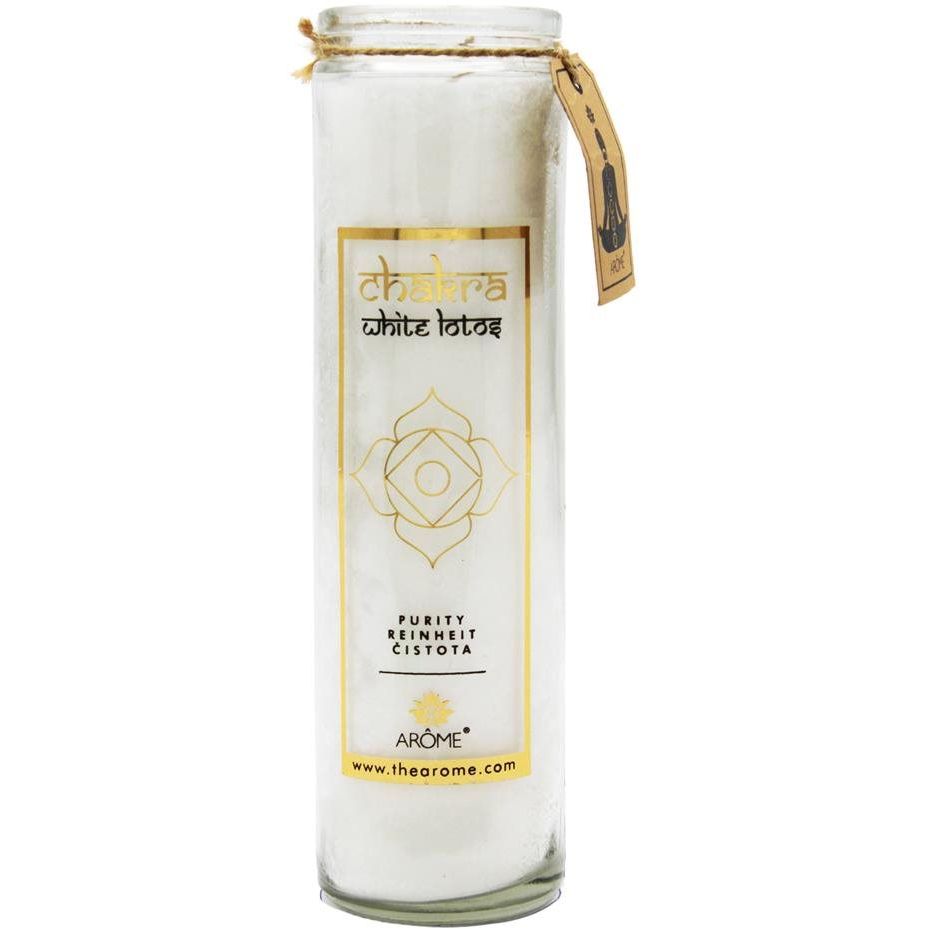 Arôme Scented candle chakra purity 320 g (8595556441756)