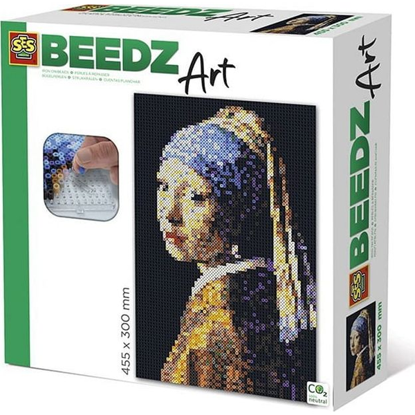 SES Creative Beedz art Vermeer - Girl with a Pearl Earring