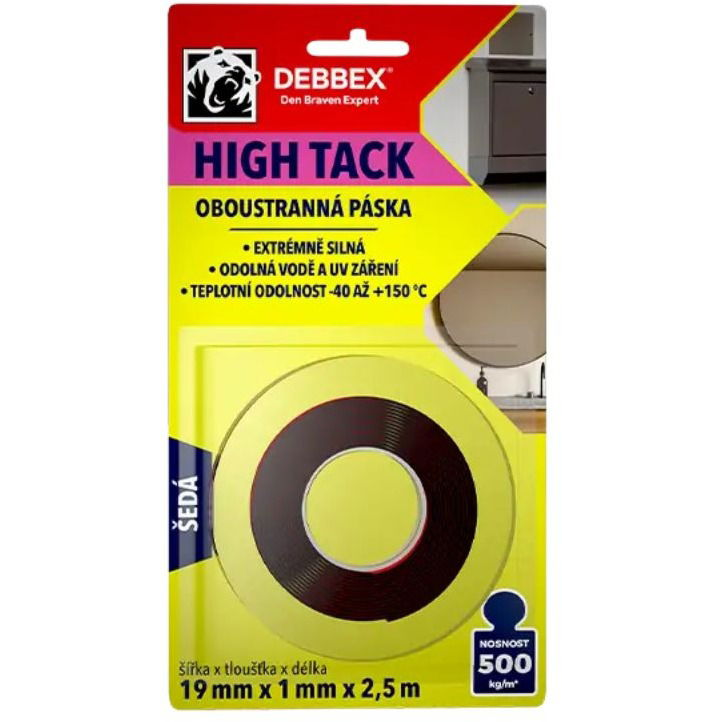 Den Braven HIGH TACK 19×1 mm, 2,5 m (B8210BD)