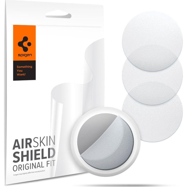 Fólie pro AirTag, Spigen, 4 na přední + 4 na zadní stranu