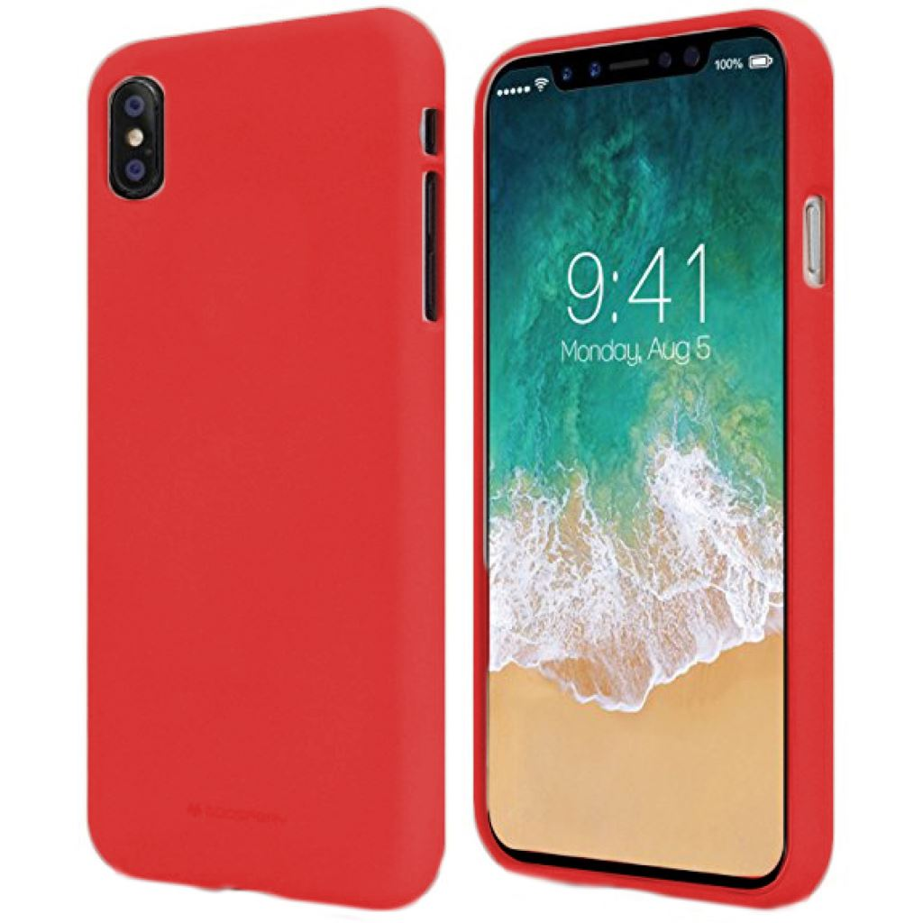 Mercury SJIPXR iPhone X Soft Jelly tok piros (SJIPXR)
