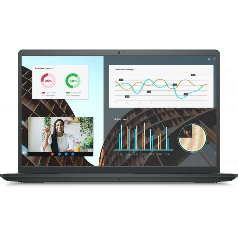 DELL Vostro 3530 Laptop Core i5 1334U 16GB 512GB SSD Linux fekete (N3404PVNB3530EMEA01_UBU) (N3404PVNB3530EMEA01_UBU)