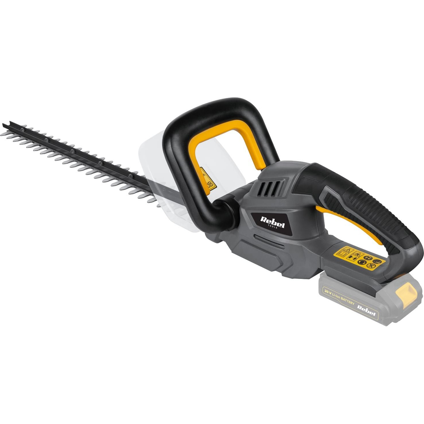 Rebel RB-5001.1 20 V Akkumulátoros Sövénynyíró (RB-5001.1)