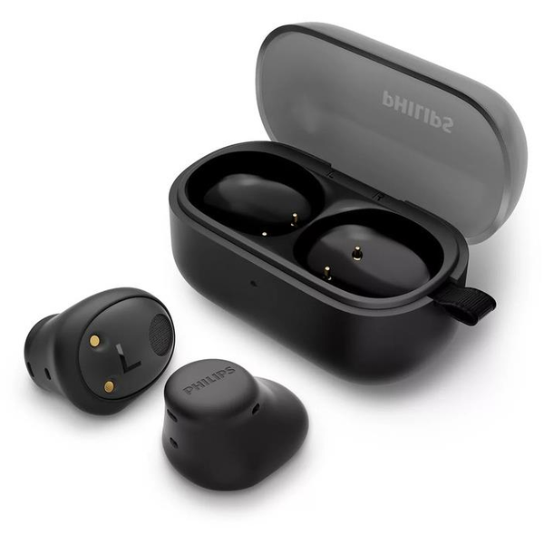 Philips TAE2146BK/00 cască audio & cască cu microfon Căști Prin cablu În ureche Apeluri/Muzică USB tip-C Negru