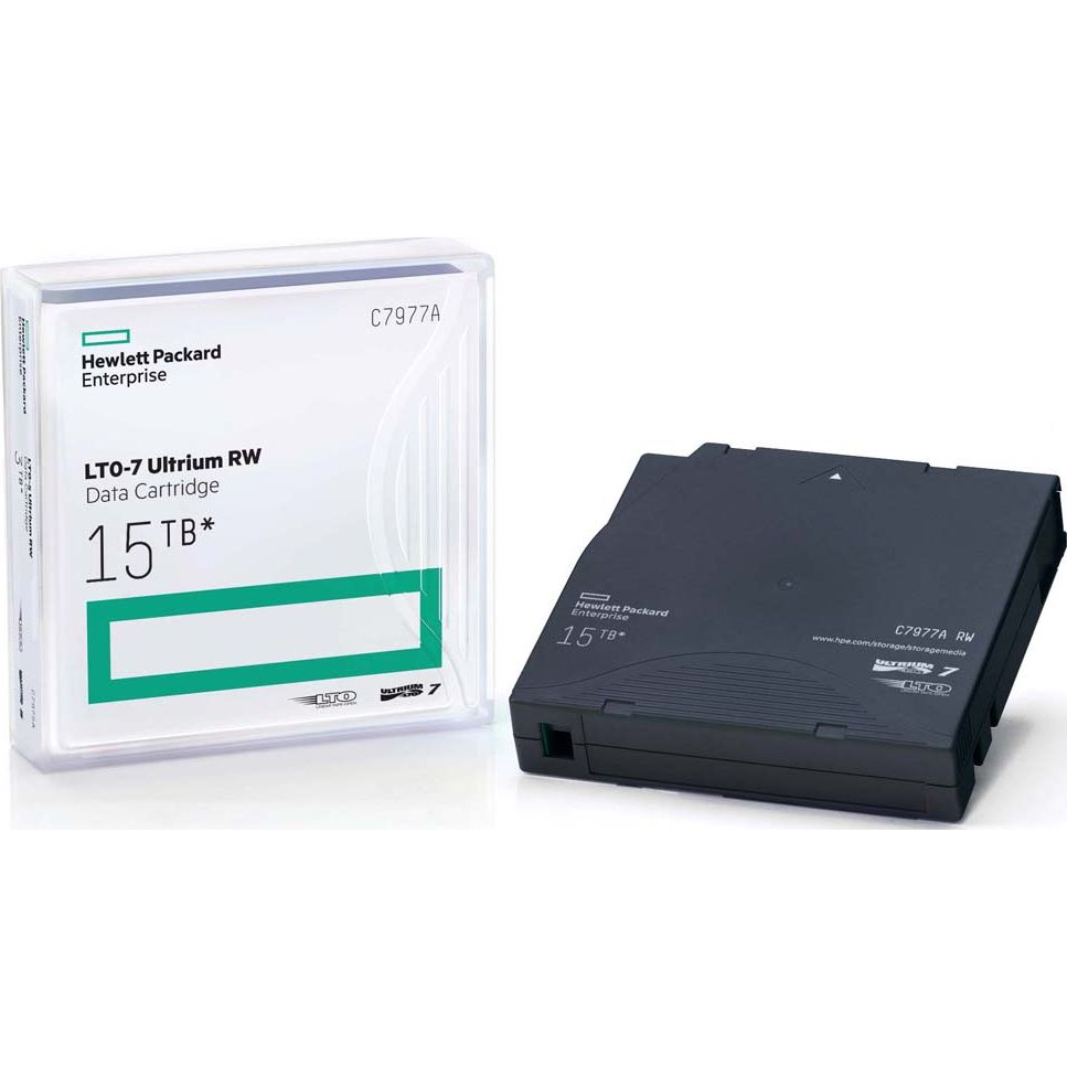 HPE LTO-7 Ultrium 15TB RW Data Cartridge (C7977A)