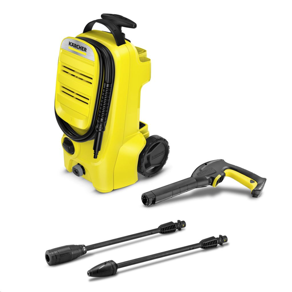 Masina de spalat cu inalta presiune Karcher K 3 Compact, 1600W, Max. 120 bar, debit 380 l/h, furtun 6m, Galben/Negru