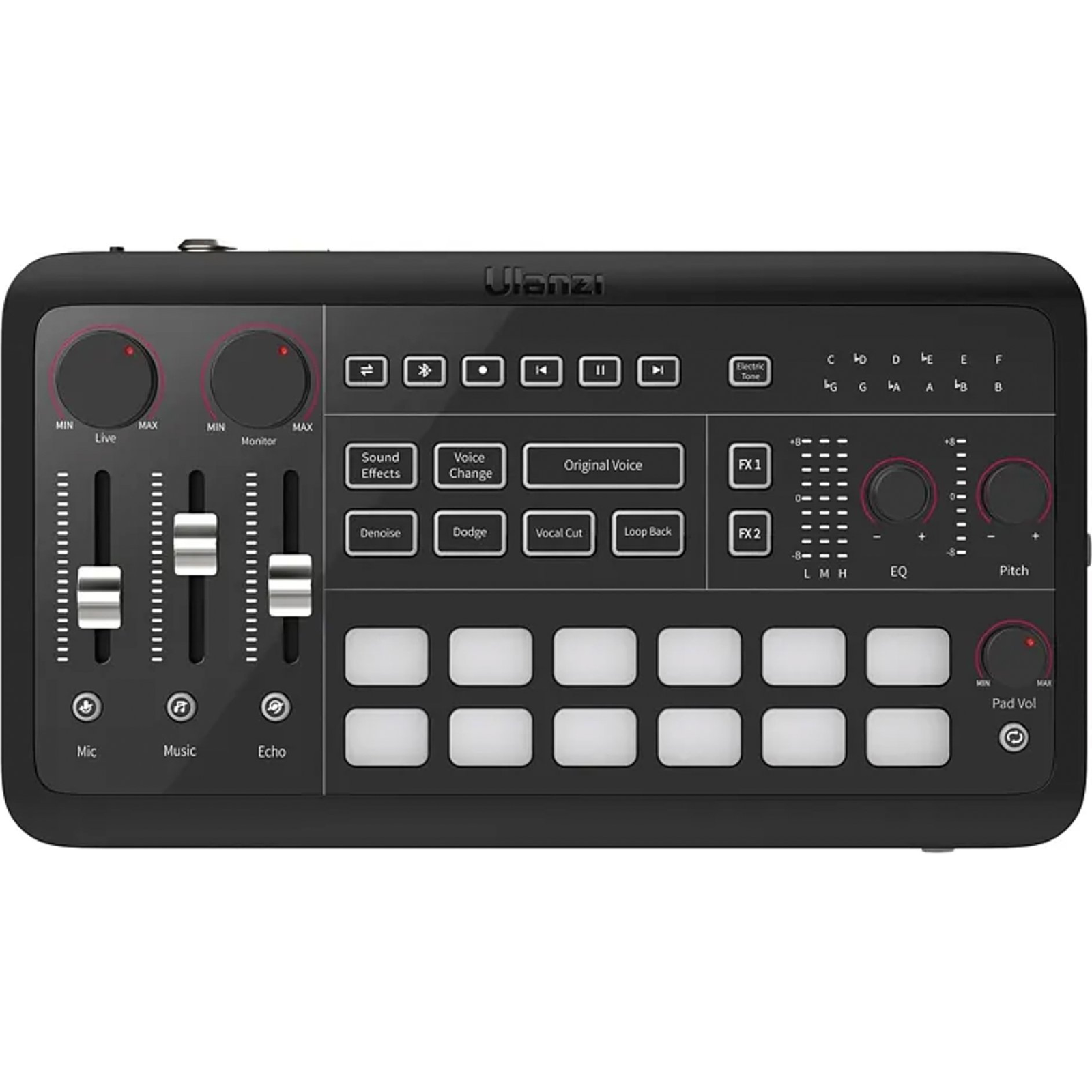 ULANZI AX01 Live Streaming Sound Card külső hangkártya bluetooth (UL-A004)