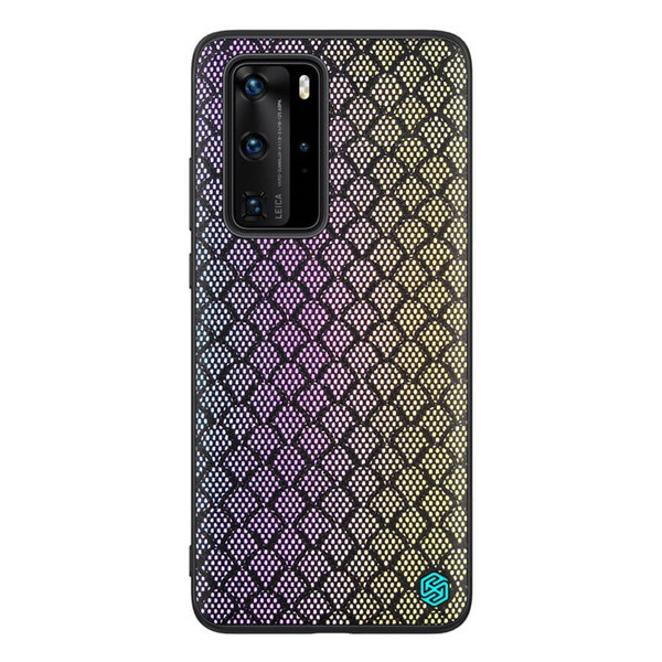 NILLKIN TWINKLE szilikon telefonvédő (közepesen ütésálló, műanyag hátlap, környezetbarát, csillogó) SZÍNES [Huawei P40 Pro 5G] (5996457944125)