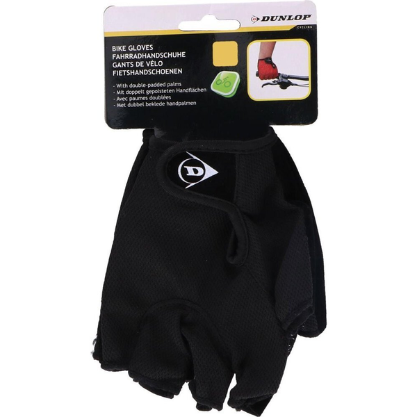 Cyklistické rukavice Dunlop XL černé