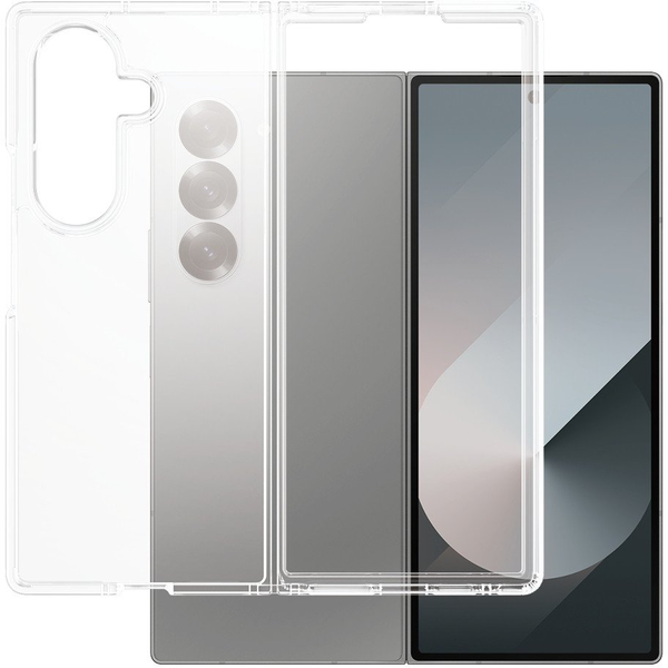 PanzerGlass CARE by ® Flagship Case Transparent Urban Combat w. Clear Frame Samsung Galaxy Z Fold7 funda para teléfono móvil Transparente