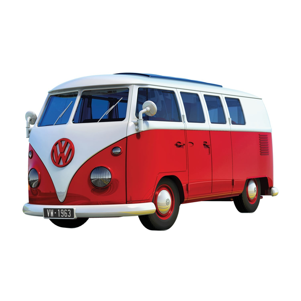 Airfix Quickbuild VW Camper Van Red műanyag modell