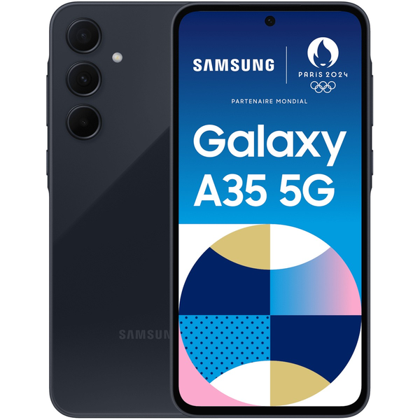 Samsung Galaxy A35 5G 16,8 cm (6.6") Hybrid Dual SIM Android 14 USB C-típus 6 GB 128 GB 5000 mAh Sötétkék