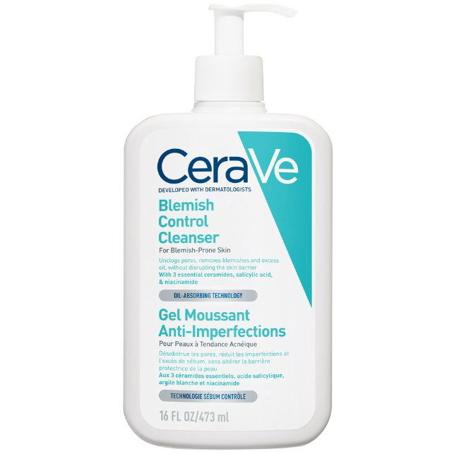 CERAVE Tisztító, a tökéletlenségek ellen 473 ml (3337875923859)