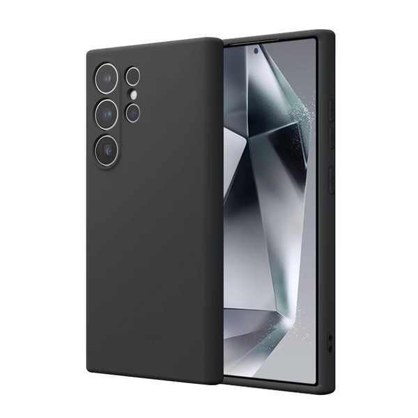 Crong Zadní Kryt pro Samsung Galaxy S24 Ultra černá