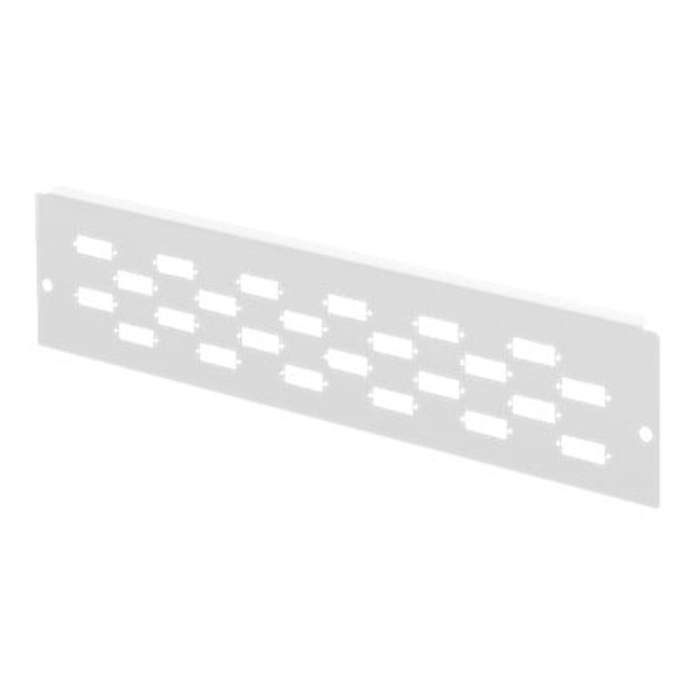 ADAPTERPLATE F/DN-96800M-2 GREY RAL7035 12X SC-DX LC-QD (DN-96802M-2)