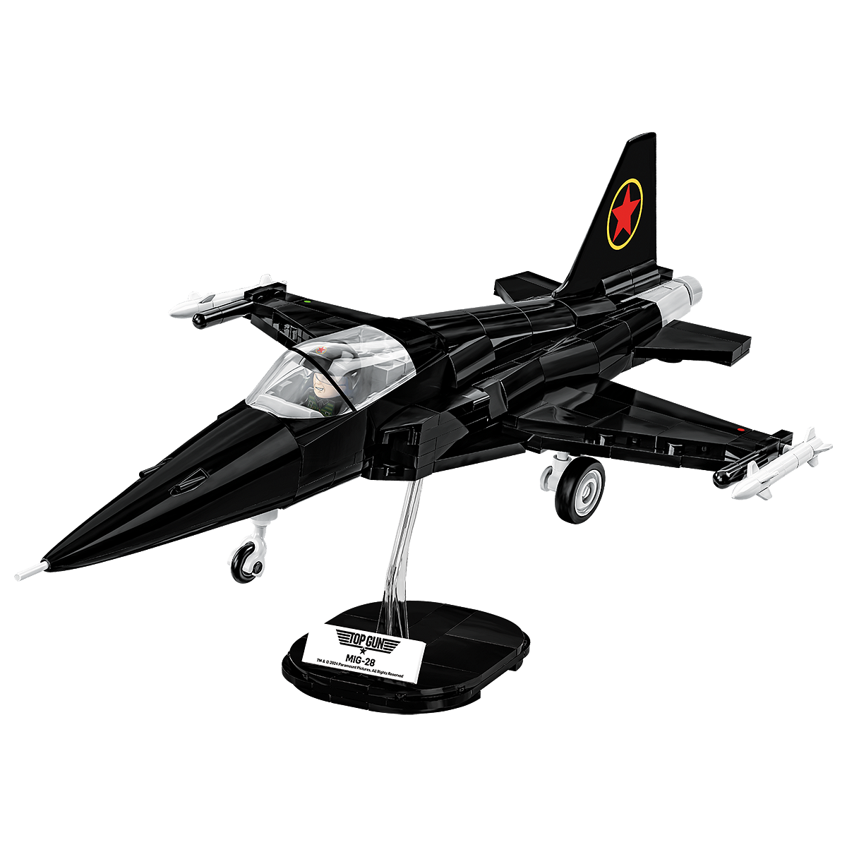 Cobi Top Gun MiG-28 vadászrepülőgép 332 darabos építő készlet (COBI-5859)