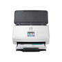HP Scanjet Pro N4000 snw1 Sheet-feed Scanner Скенер с ръчно подавани странци 600 x 600 DPI A4 Черен, Бяла