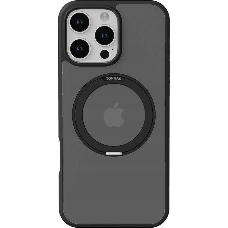Torras Ostand Pro Case for iPhone 16 ProMax (Black (X00FX1914)