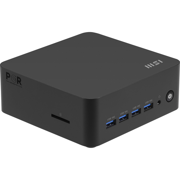 MSI Cubi Z AI 8M-004BEU Terning Sort 8945HS AMD SoC 4,1 GHz Indbyggede højttaler(e)