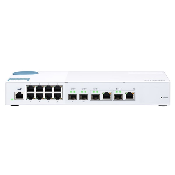 QNAP QSW-M408-2C netværksswitch Administreret L2 10G Ethernet (100/1000/10000) Hvid