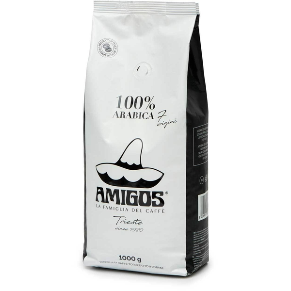 Amigos Caffe 7 Origini, szemes, 1000 g