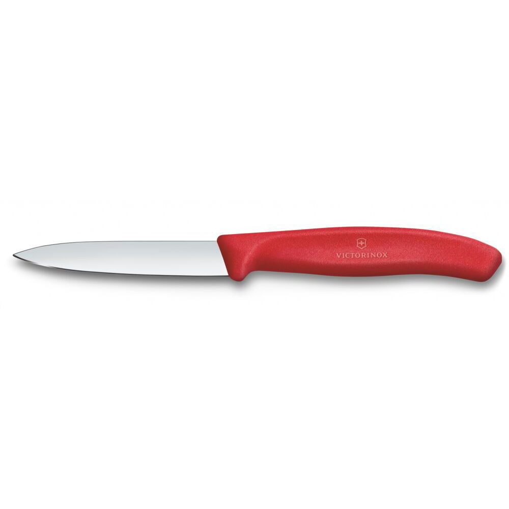 Victorinox Swiss Classic zöldségekhez, 8 cm, egyenes, hegyes, piros (6.7601.C1)
