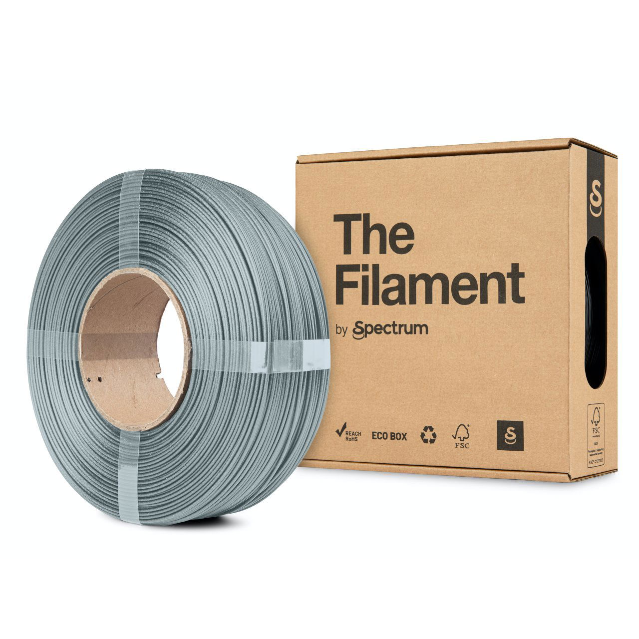 The Filament ReFill PLA CF 1,75mm Grey 1kg (TF-24106)