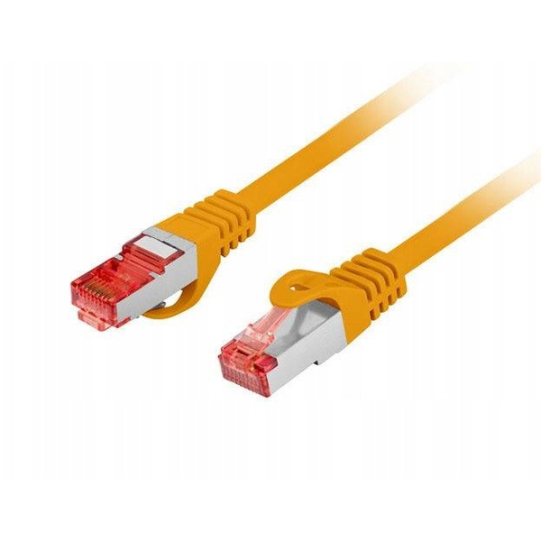 Patch kabel Lanberg S/FTP 6 RJ45 / RJ45 0,25 m oranžový