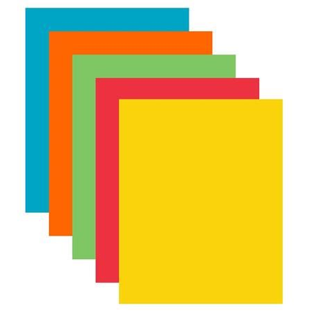 XEROX "Symphony" Másolópapír A4 80g 5x50 lap színes intenzív mix (496L94184)