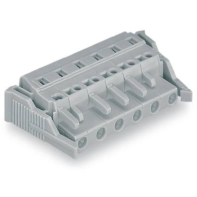 WAGO Hüvelyház kábel 231 Pólusok száma 6 Raszterméret: 7.50 mm 231-206/037-000 25 db (231-206/037-000)