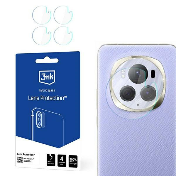 Hybridní Sklo 3MK pro Honor Magic6, 4 ks
