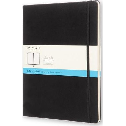 Moleskine Notesz Qp093 Kemény Fekete XL Pontozott (351570)