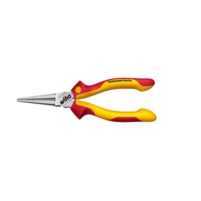 Wiha VDE kerekcsőrű fogó extra hosszú csőrrel, 160 mm,  Professional electric (26735)