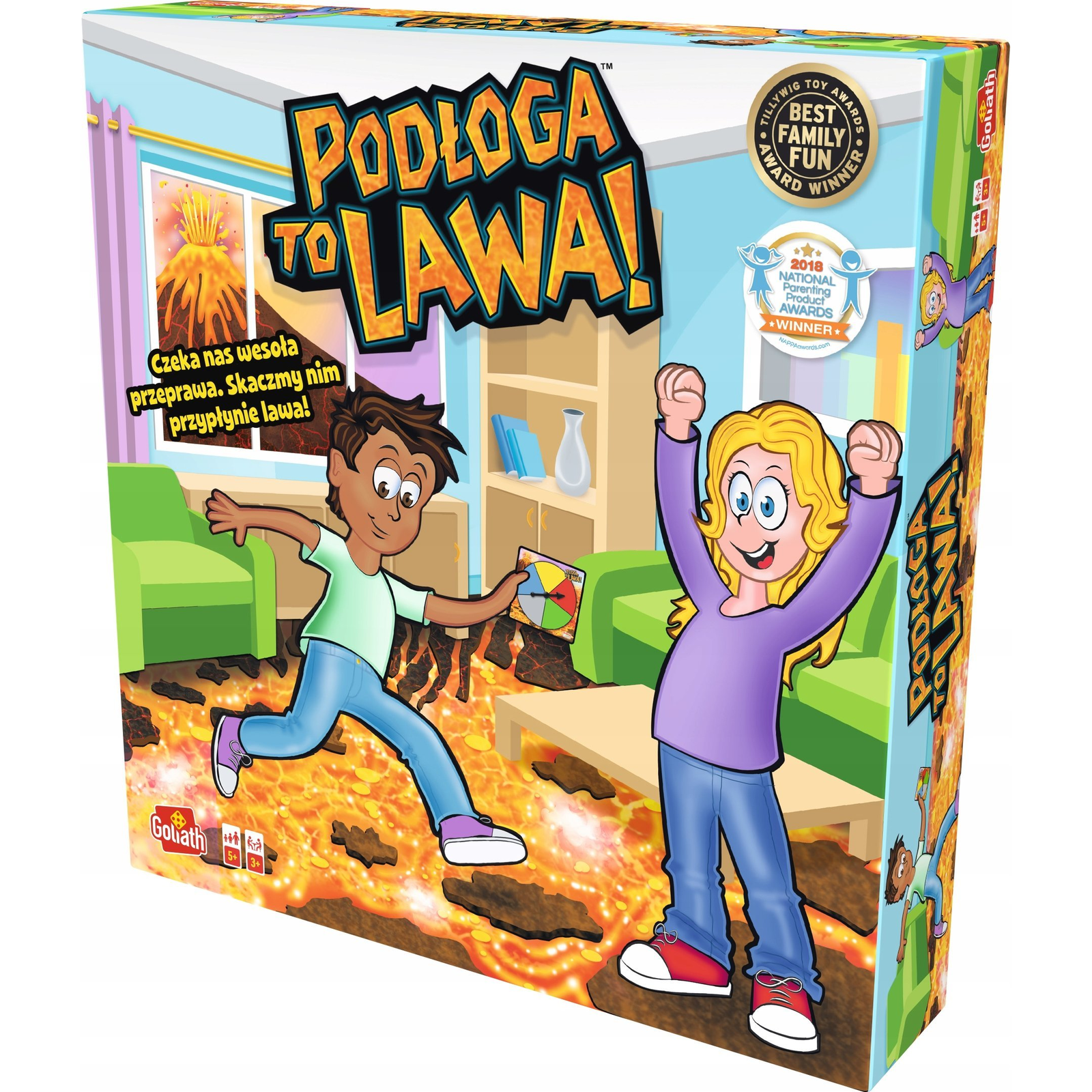 Goliath Podloga to lawa - A padló láva társasjáték (932282.006)