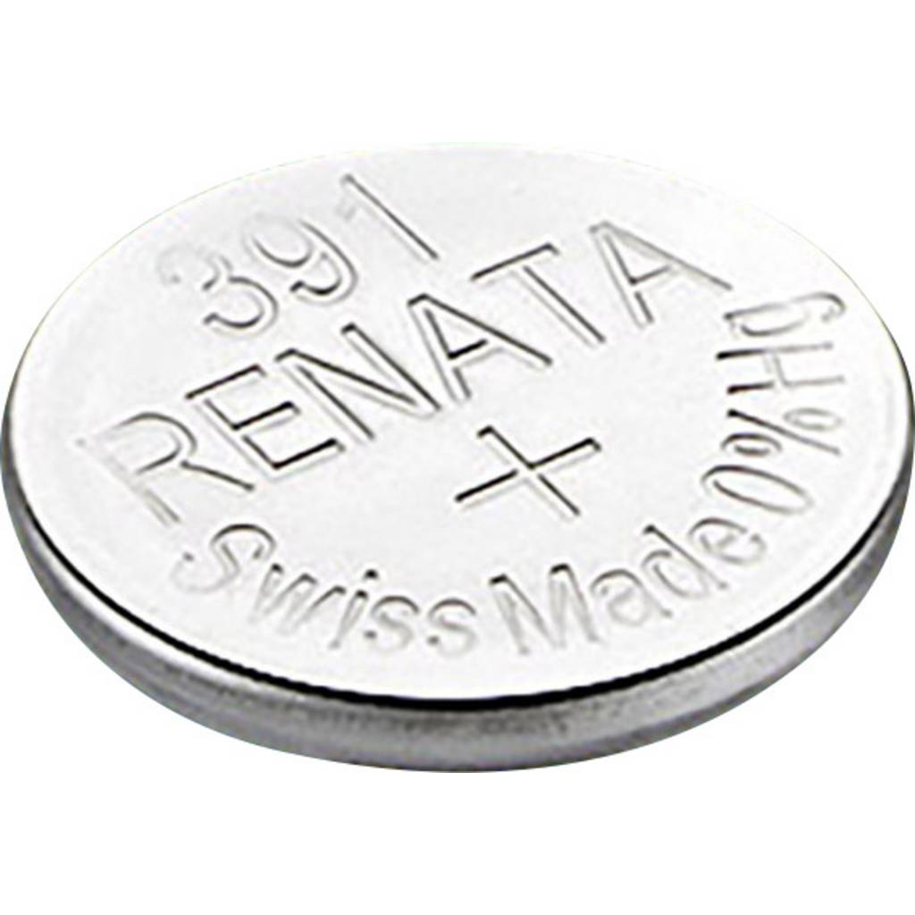 Renata Gombelem 391 1.55 V 1 db 50 mAh Ezüstoxid (X704469) (X704469)