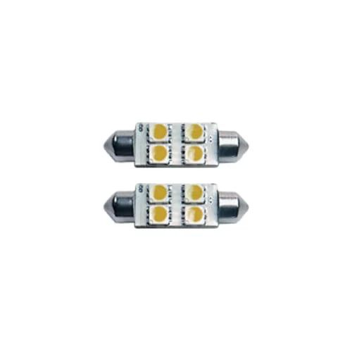 Maxspeed 56LED2203 12V szofita 39mm 4x5050 SMD pár (56LED2203) (56LED2203)