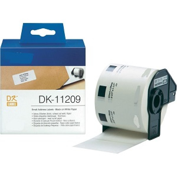 IK Utángyártott BROTHER DK11209 etikett 62mm x 29 mm WHITE 800db IK (DK11209FUIK) (DK11209FUIK)