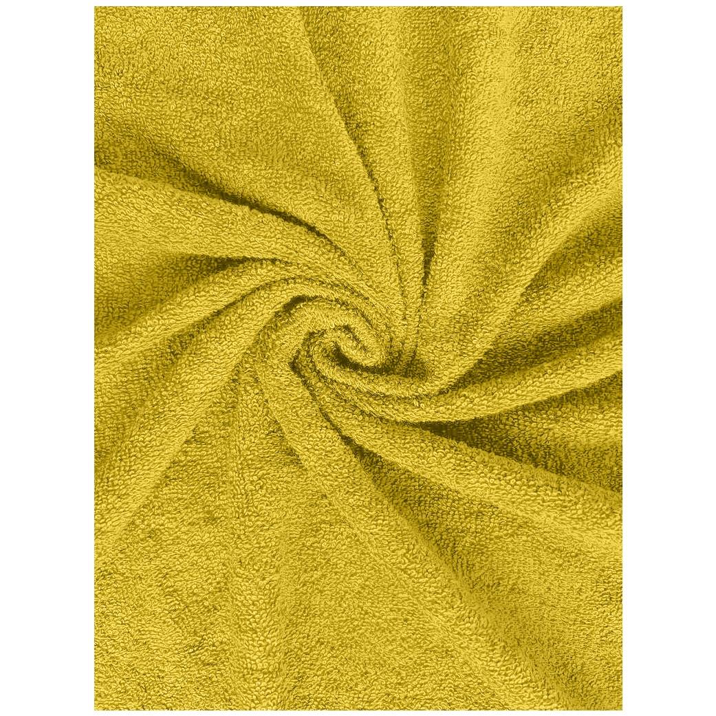 Kaptan Sheet terry Lux, 180 × 200 cm, yellow (5693219256-015)