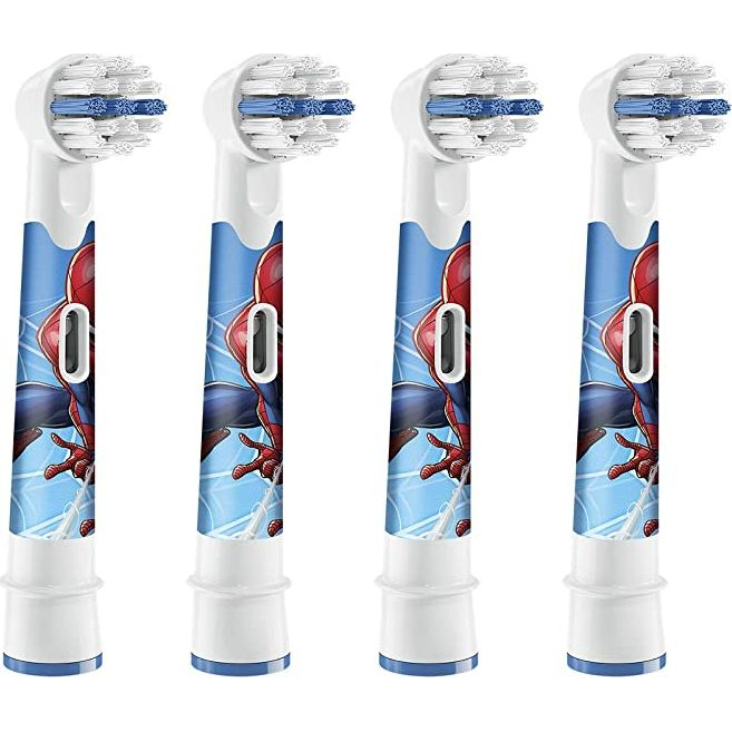 Oral-B 80352671 fogkefe fej 4 db Kék, Fehér