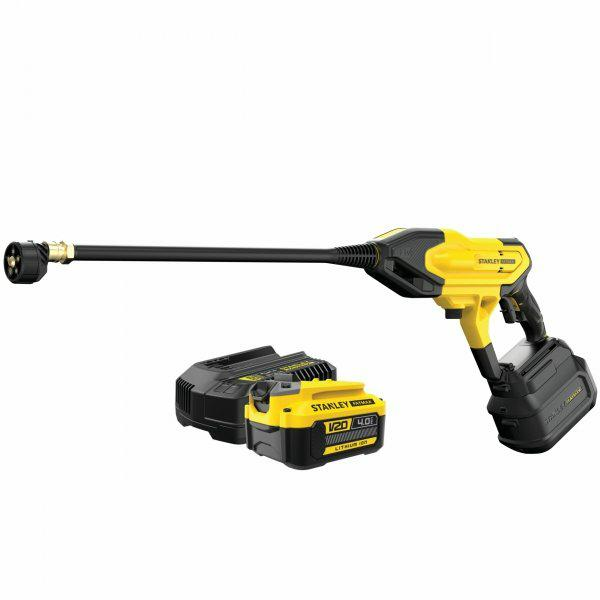 STANLEY FATMAX 18 VOLT-OS V20 AKKUMULÁTOROS KÉZI MAGASNYOMÁSÚ MOSÓ