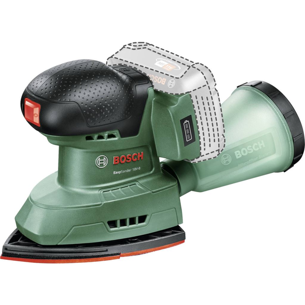 Bosch EasySander 18V-8 Schuurmachine 22000 OPM Zwart, Groen
