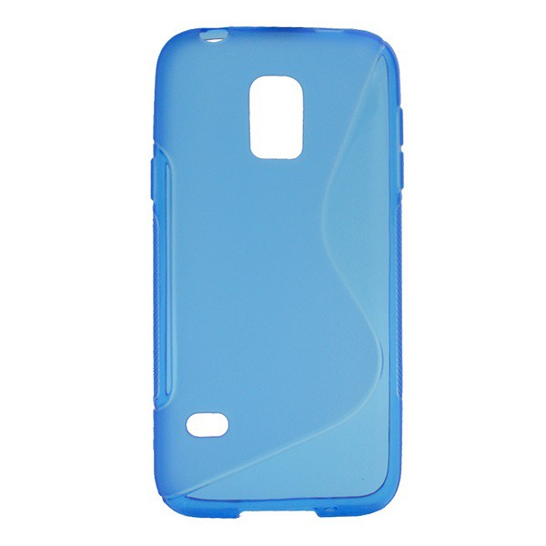 Szilikon telefonvédő (S-line) KÉK [Samsung Galaxy S5 mini (SM-G800)] (5996457474202)