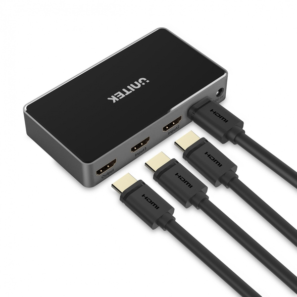 Unitek V1111A HDMI Switch (3 PC - 1 Kijelző)