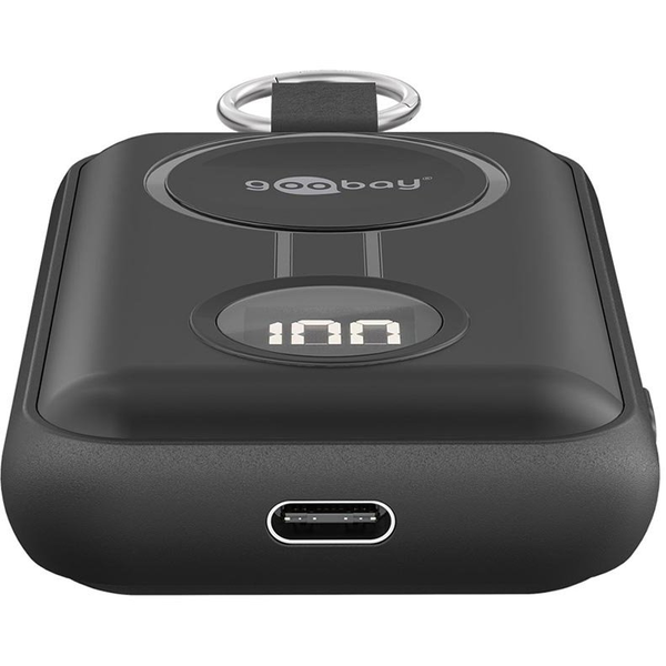 Goobay Vezeték nélküli Power Bank Apple Watch-hoz 2500 mAh